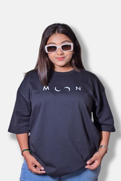 Black Moon Unisex Oversize  T-shirt