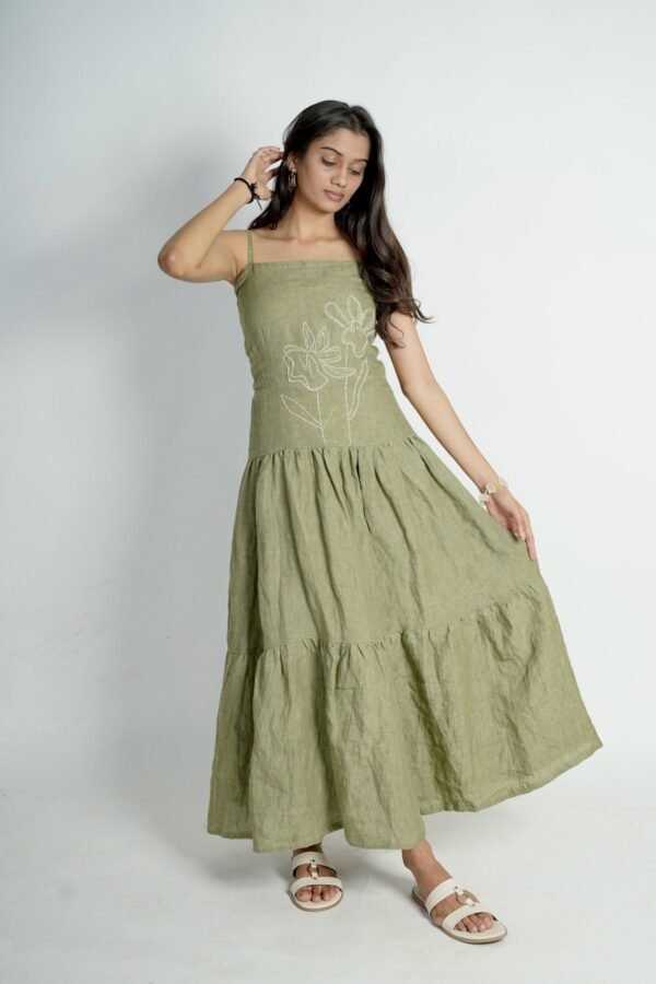 Olive grace Maxi dress