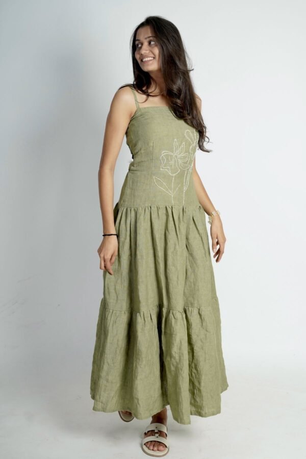 Olive grace Maxi dress - Image 2