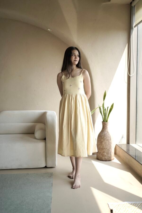 lemon dust dress